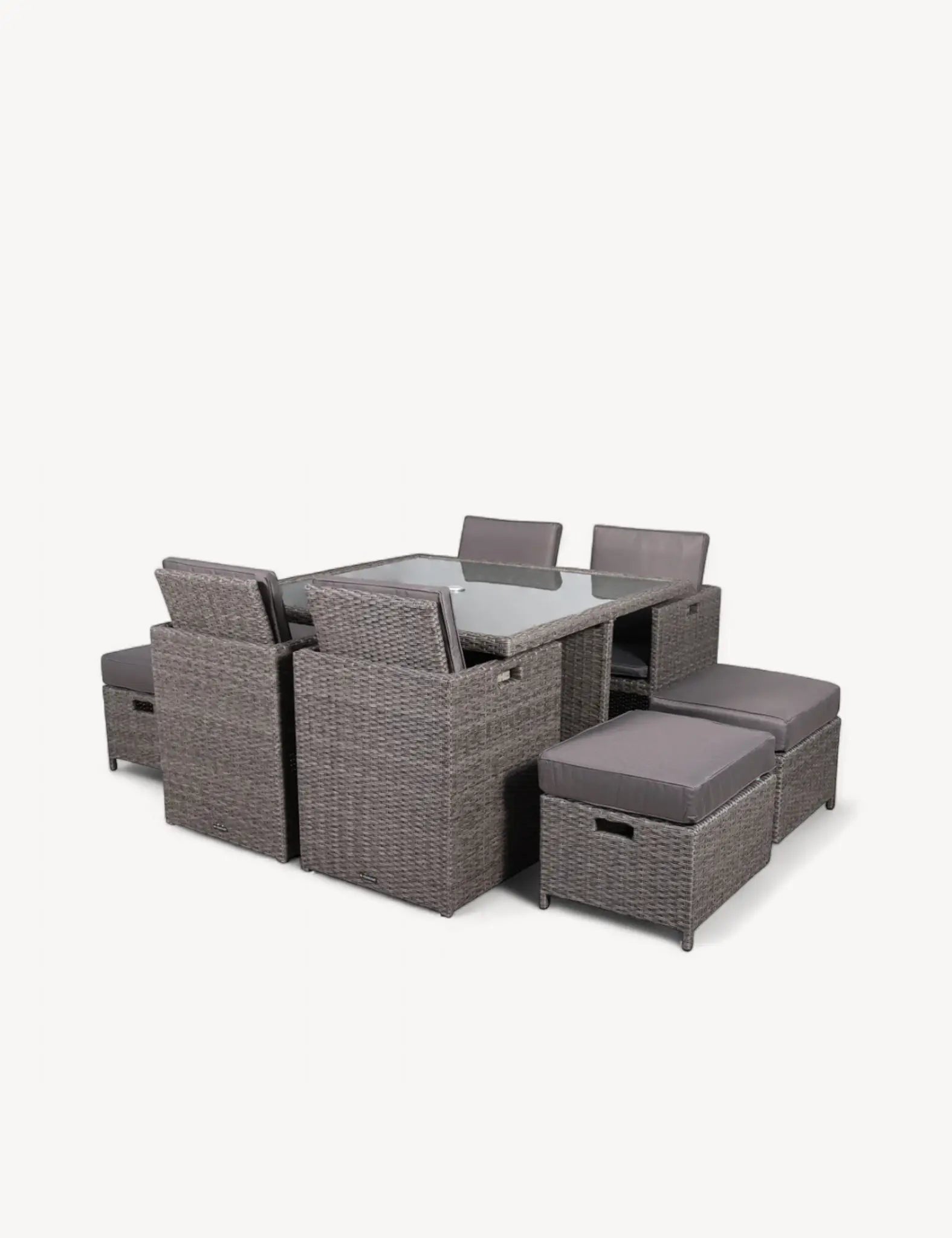 Paris 8 Seater Cube Dining Set