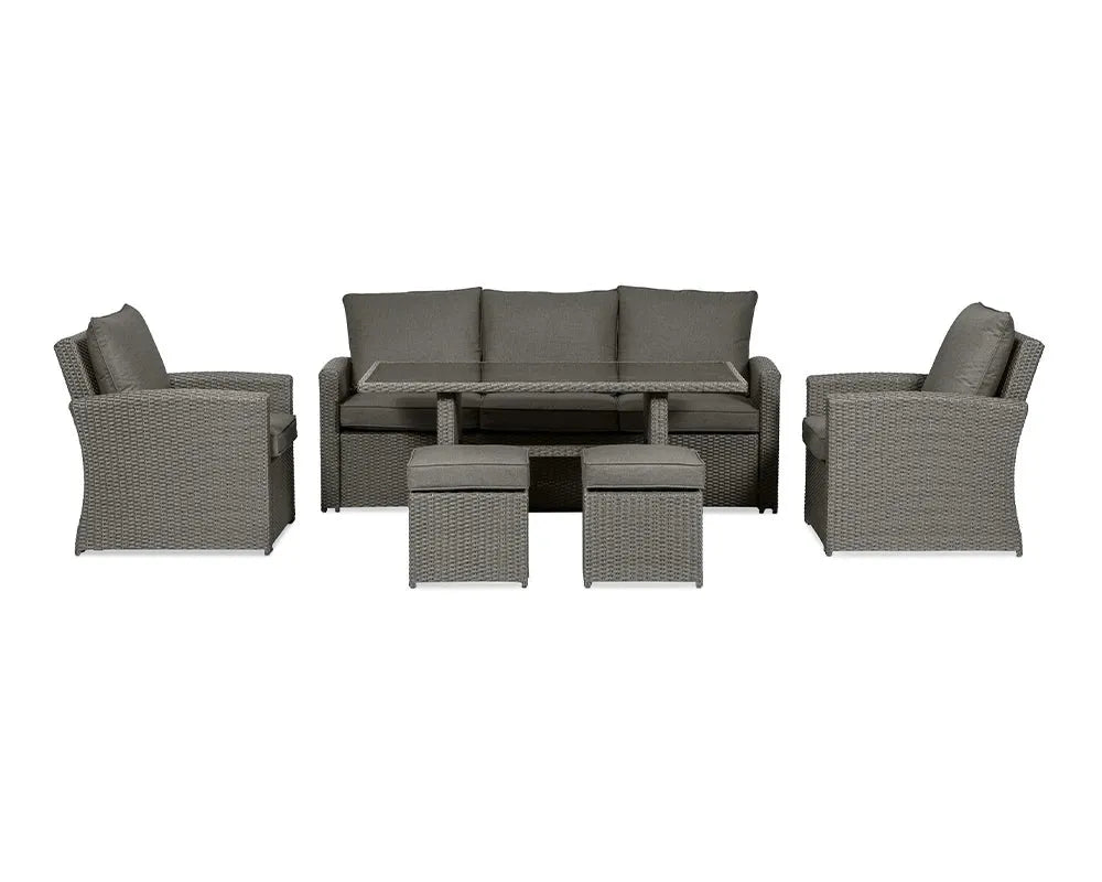 Image of Paris 7 Seater Deluxe Sofa Dining Set