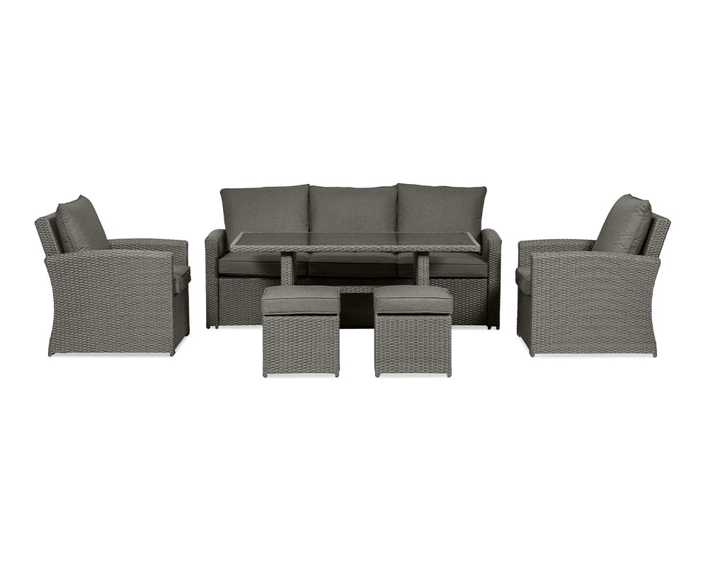 Paris 7 Seater Deluxe Sofa Dining Set