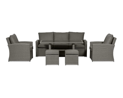 Paris 7 Seater Deluxe Sofa Dining Set