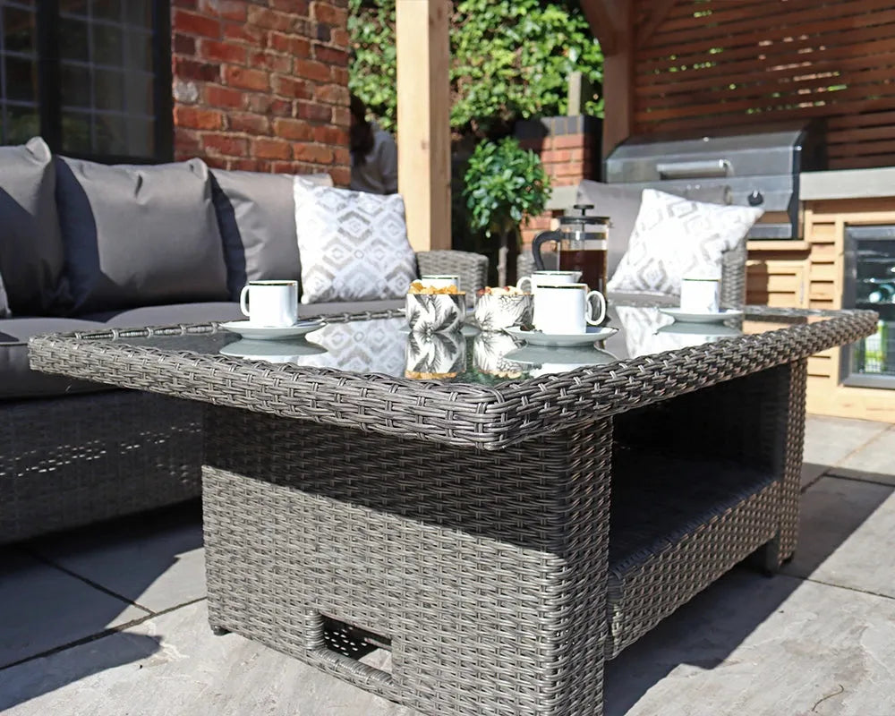 Image of Paris 7 Seater Deluxe Sofa Dining Set