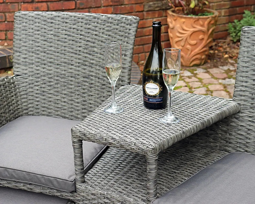 Paris 2 Seater Fixed Companion Set