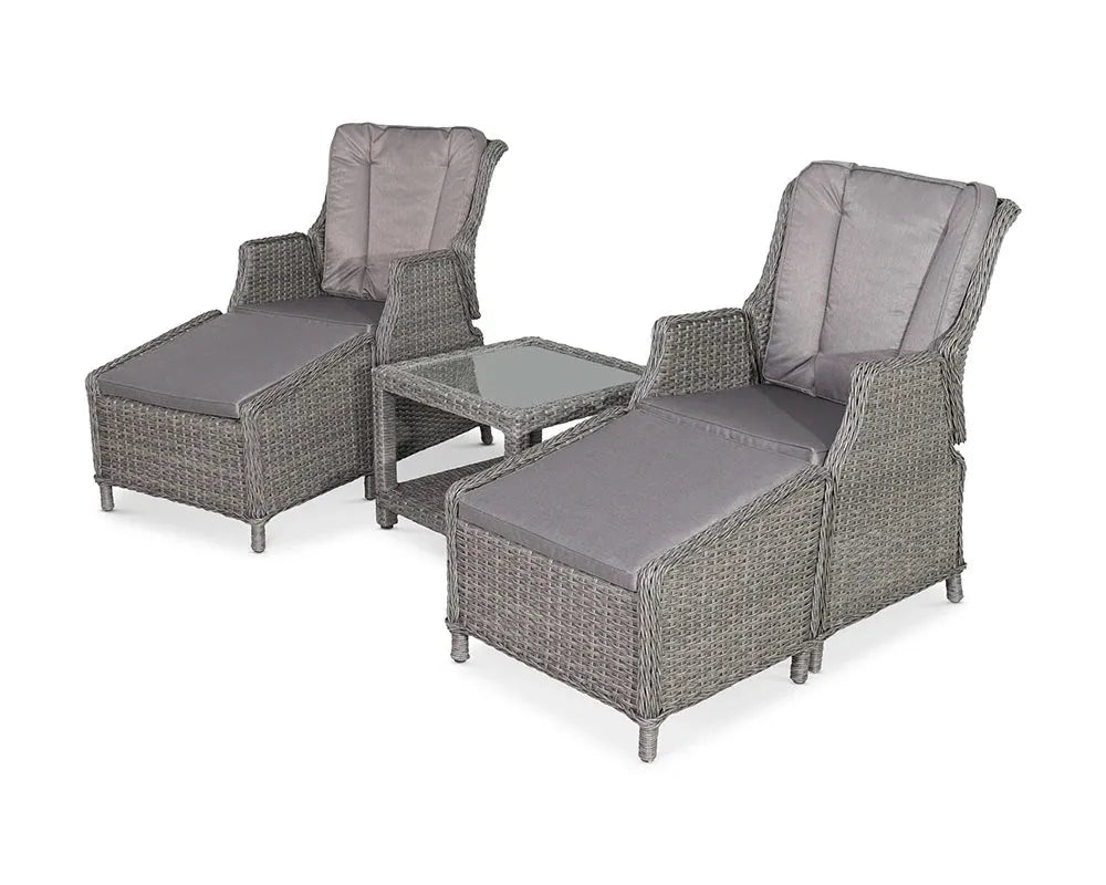 Image of Paris 2 Seater High Back Recliner Comfort Set