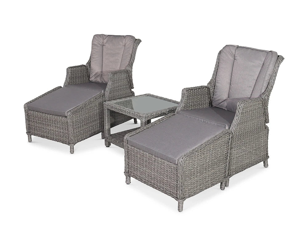 Paris 2 Seater High Back Recliner Comfort Set
