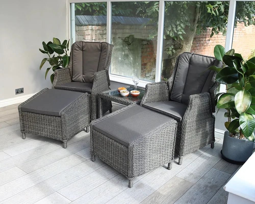 Image of Paris 2 Seater High Back Recliner Comfort Set