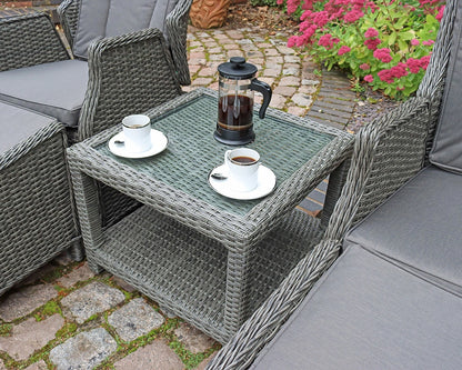 Paris 2 Seater High Back Recliner Comfort Set