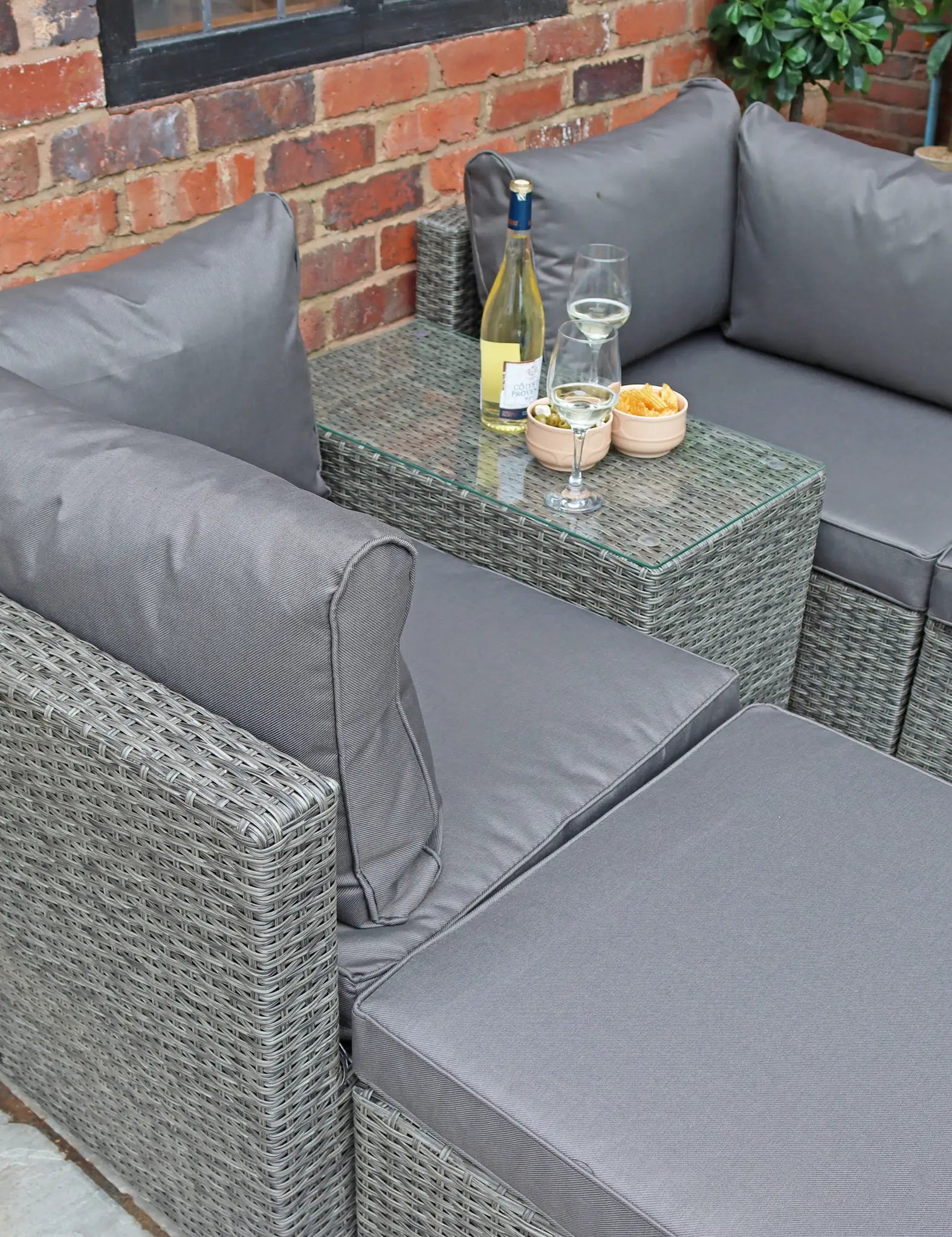 Image of Paris 4 Seater Multi Setting Relaxer Set