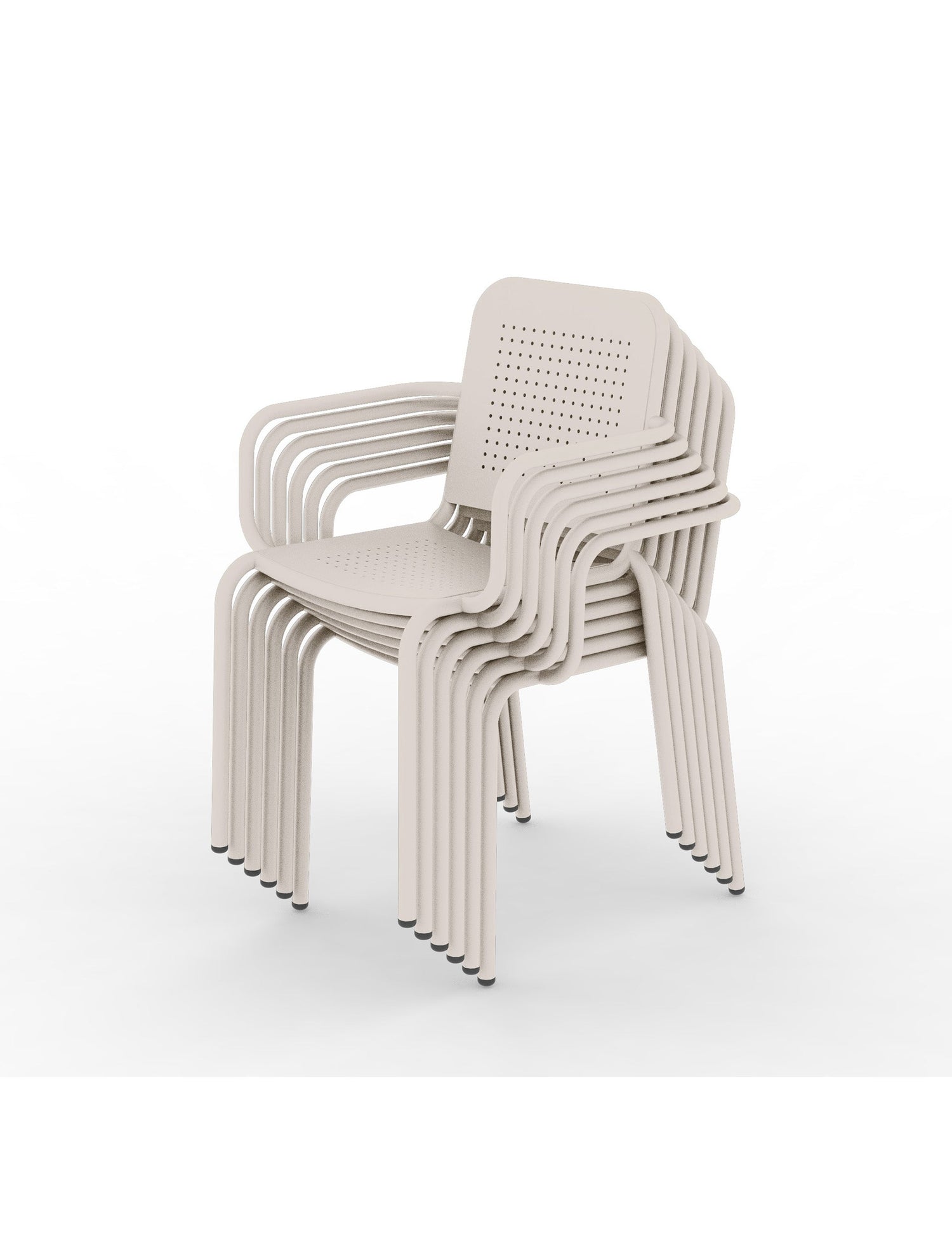 Porto 6 Seater Rectangular Dining Set in Champagne