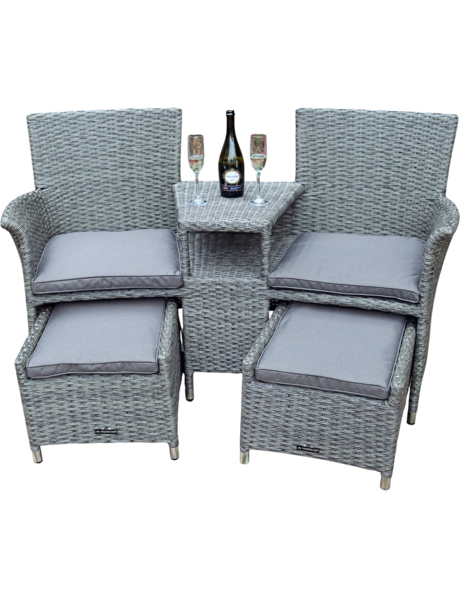 Paris 2 Seater Fixed Companion Set