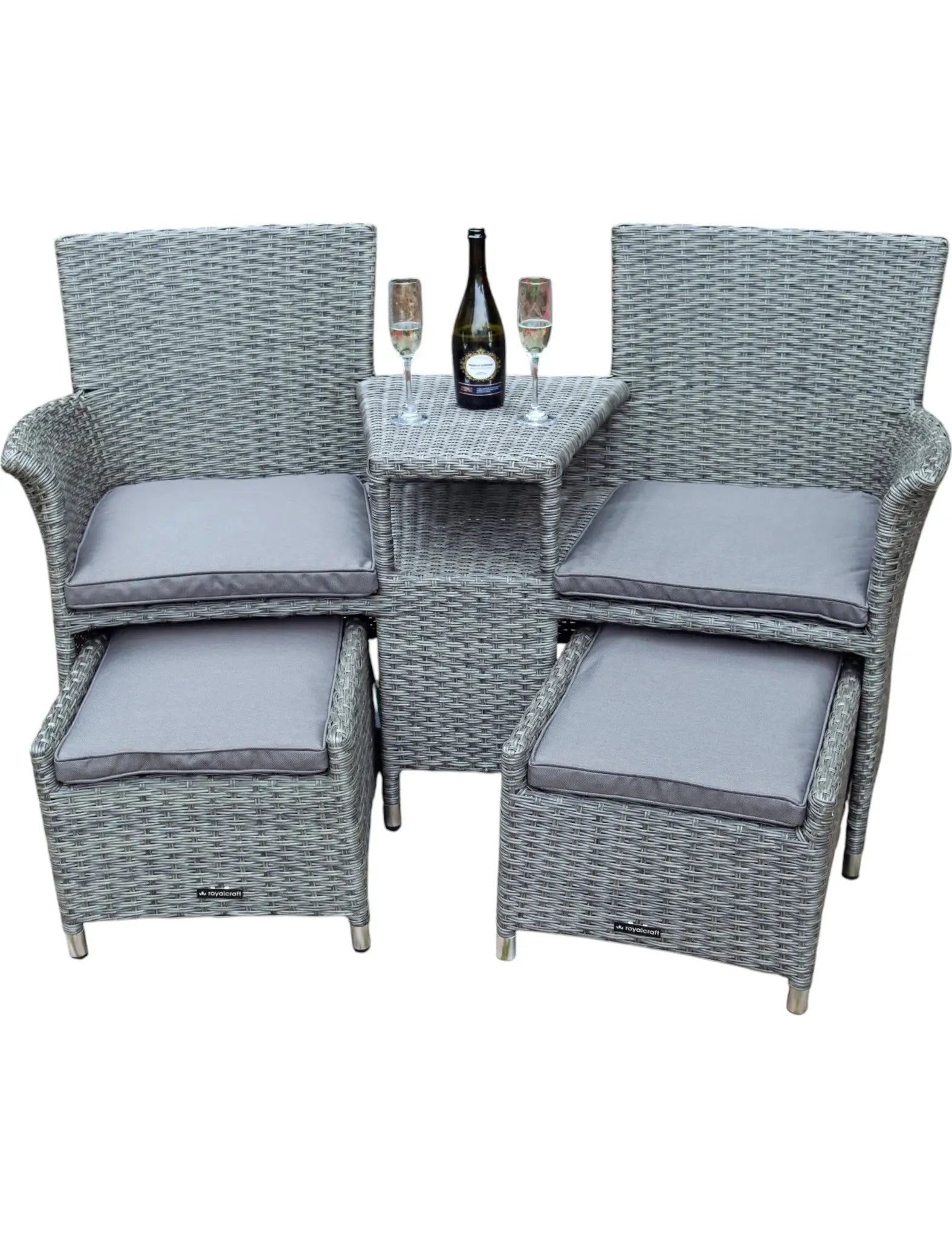 Paris 2 Seater Fixed Companion Set