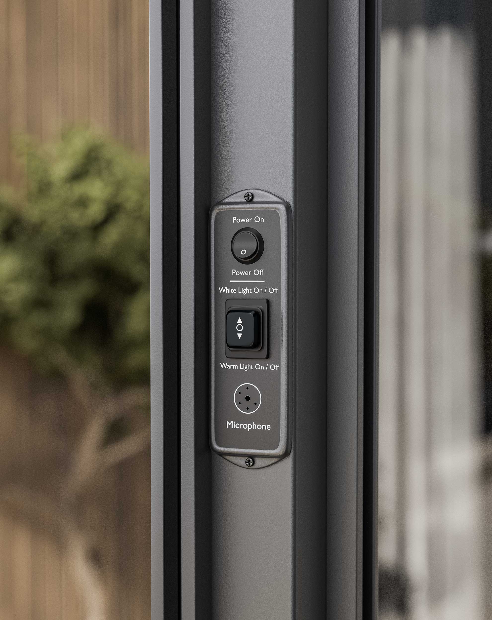 Image of Luxe 4x3m Pergola with Solar Lighting System and Voice Control