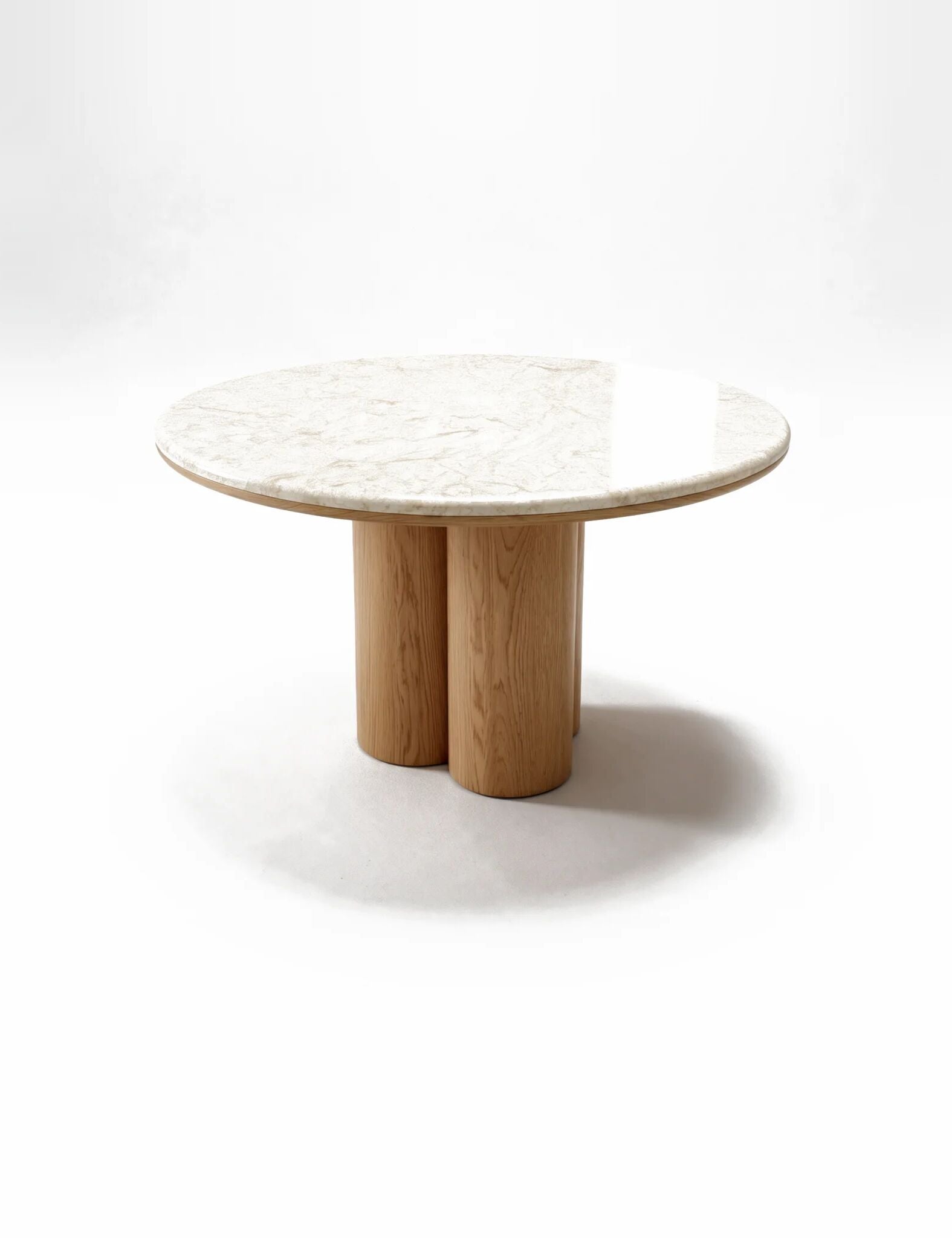 Image of RIVA 4 Seater Mid Oak Dining Table