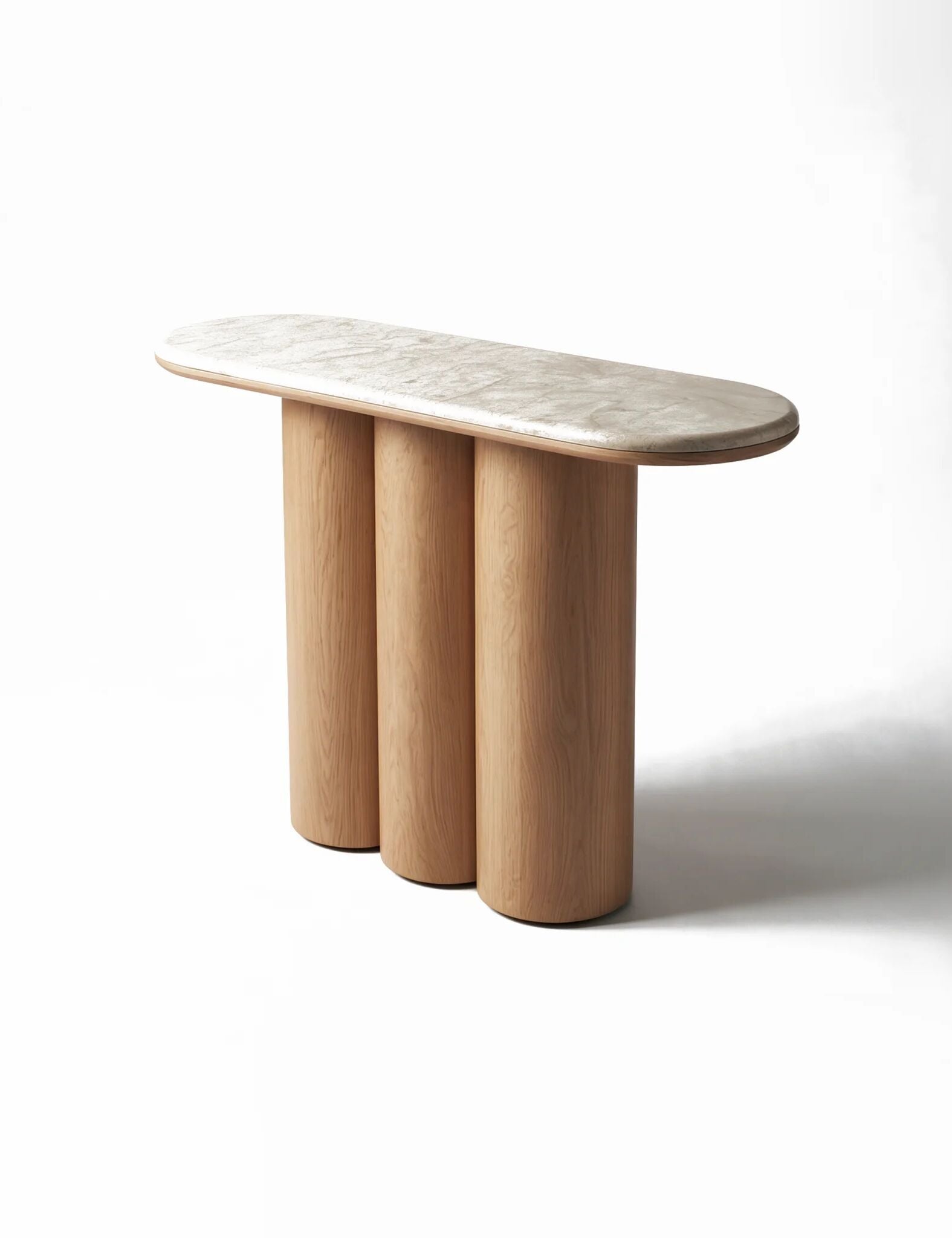Image of RIVA Mid Oak Console Table