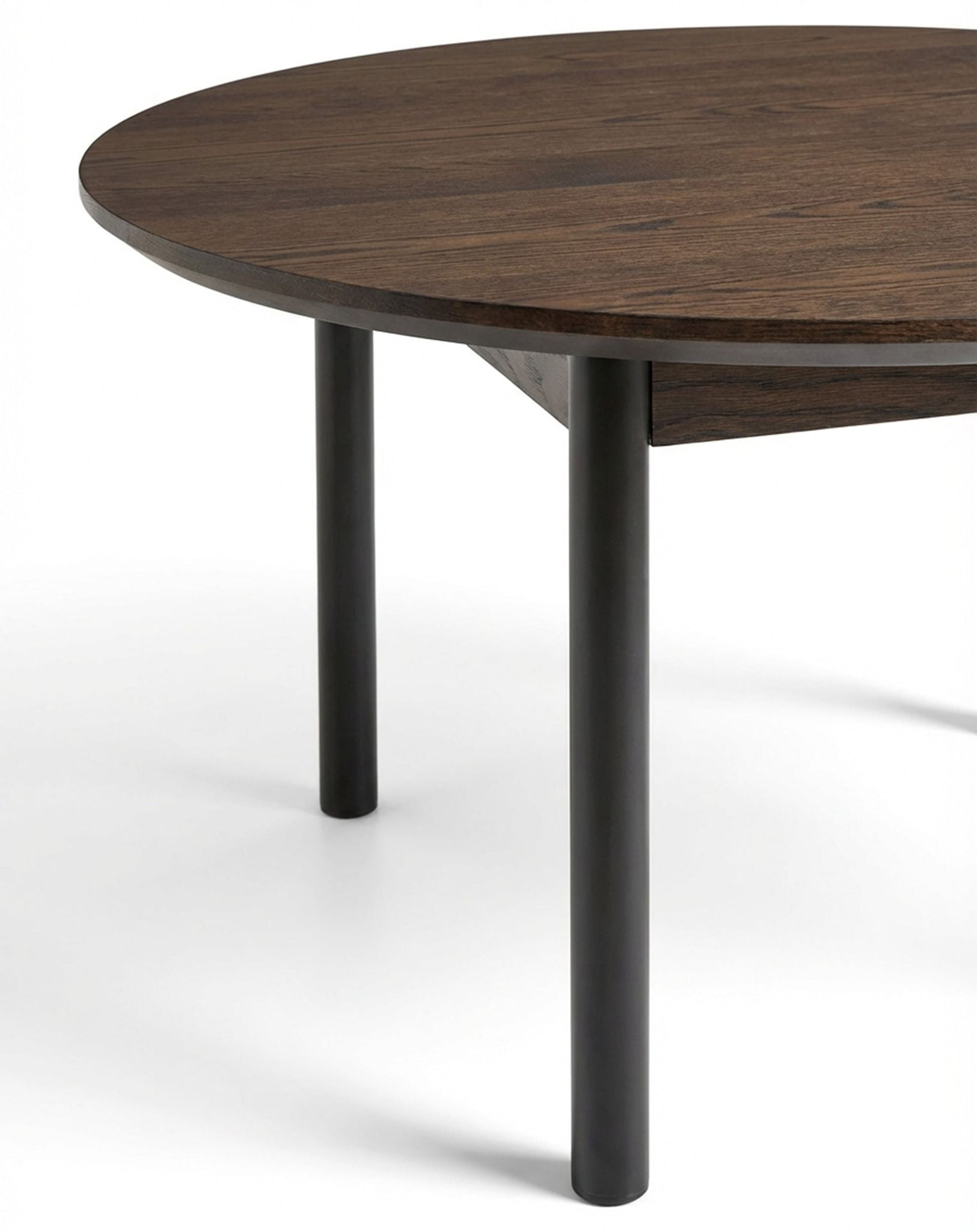 Image of ROKA Dark Wood 4-Seater Dining Table