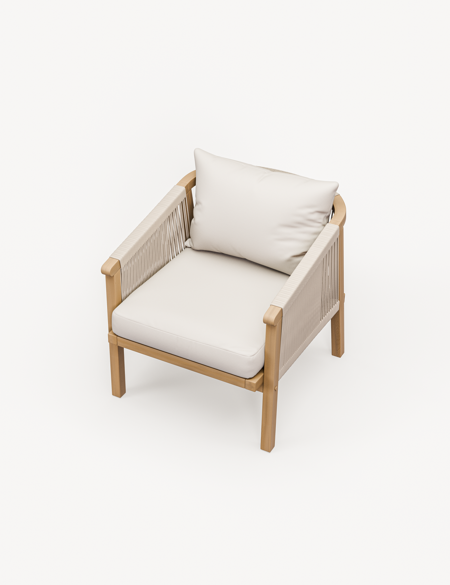 Roma 5 Seater Triple Lounge Set with Rectangular Coffee Table