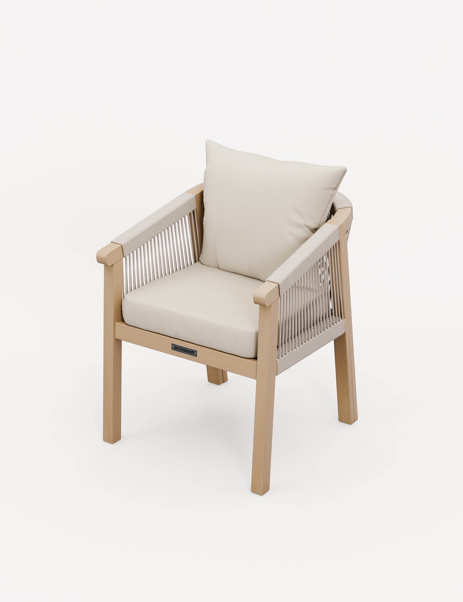 Roma 2 Seater Round Sunray Bistro Set with Roma Dining Chairs