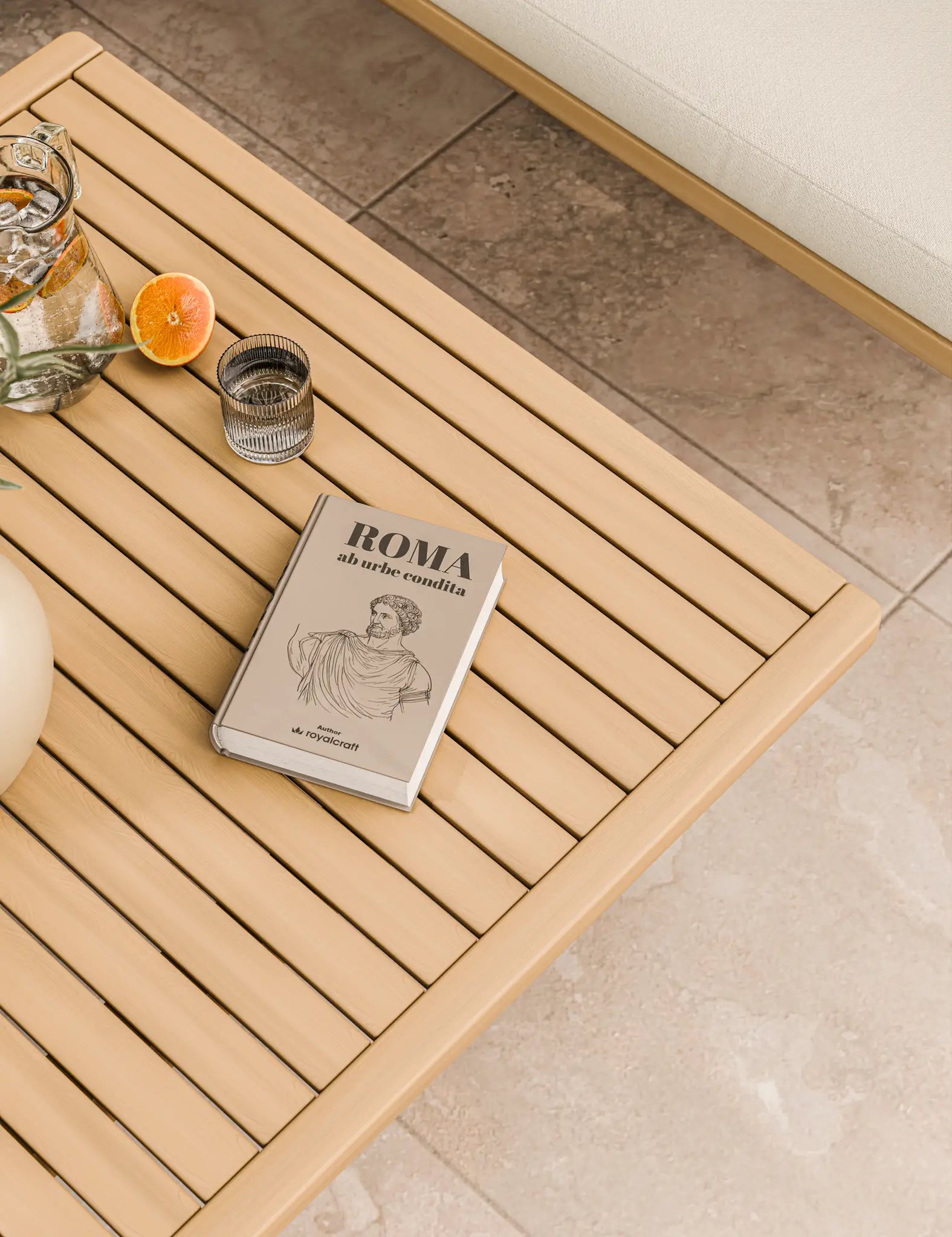 Roma 5 Seater Corner Lounge Set with 90cm Square Coffee Table