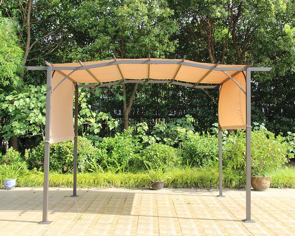 San Remo Pergola Gazebo - Mocha