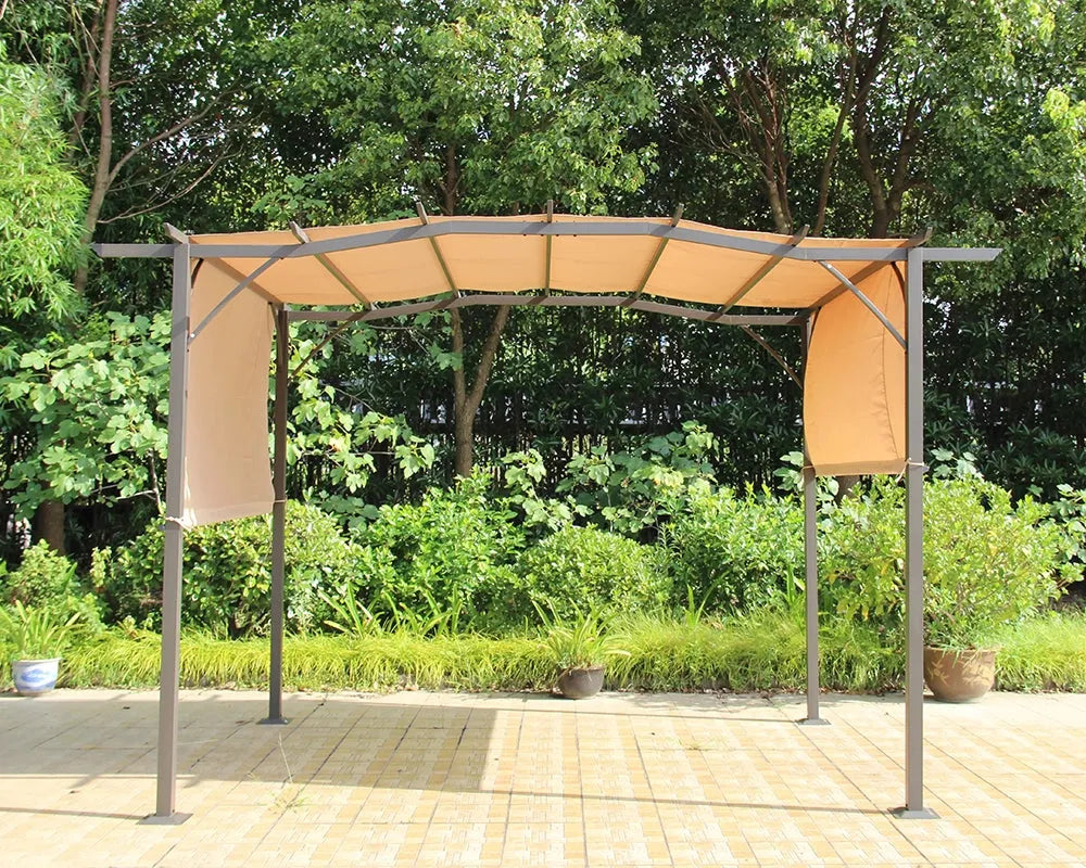 San Remo Pergola Gazebo - Mocha