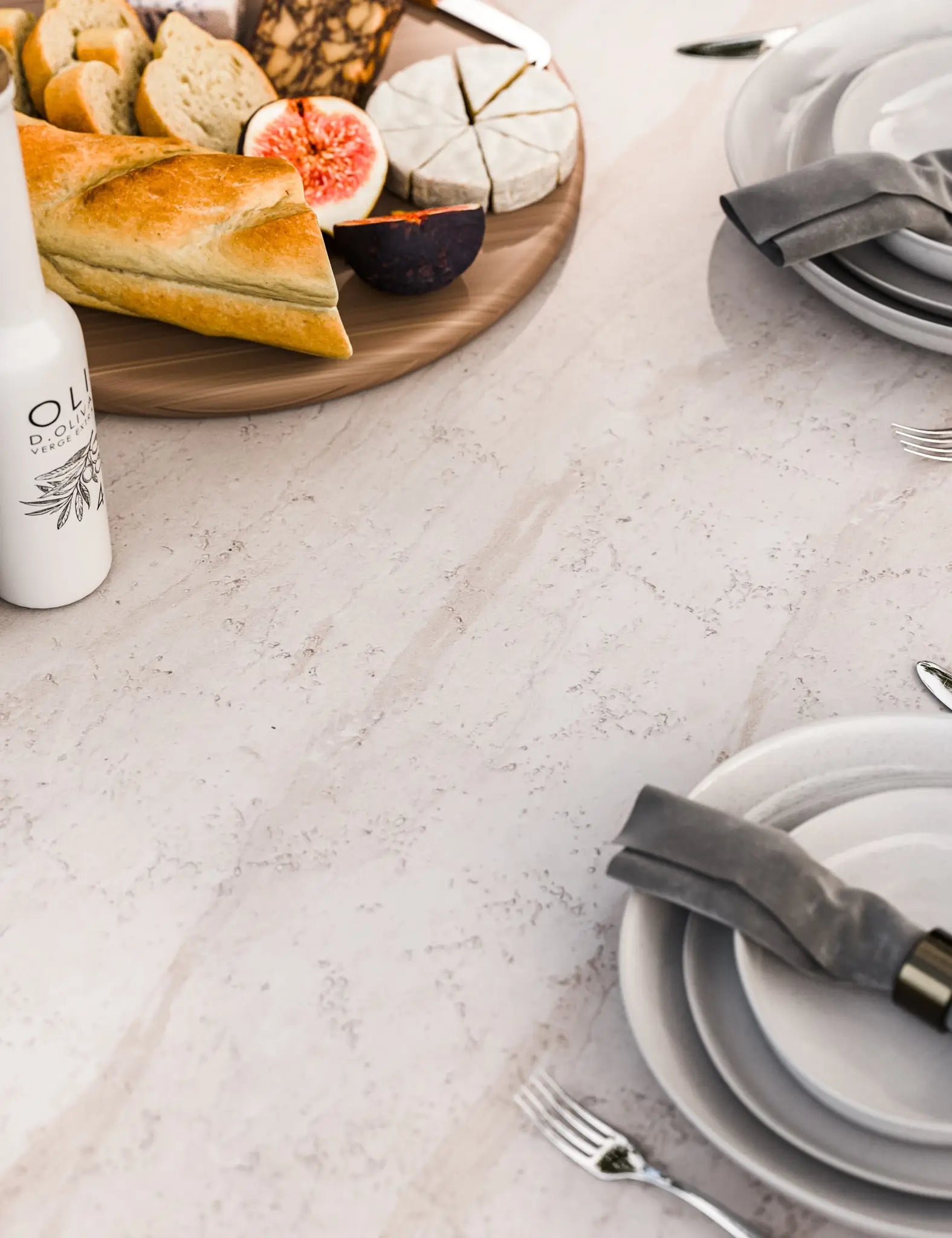 Saturn 6 Seater Round Conical Dining Set with Eden Dawn Dining Chairs