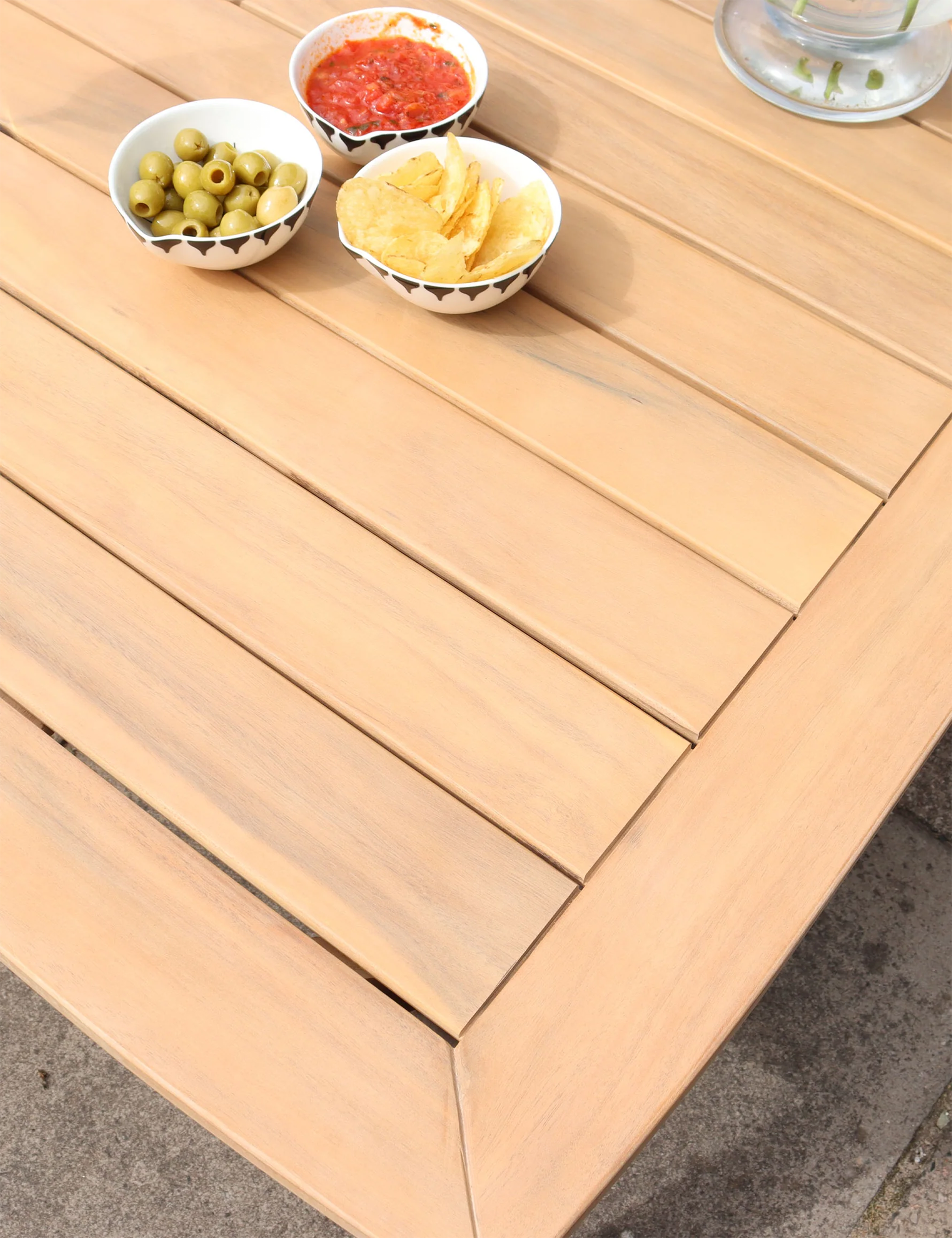 Sol 5 Seater Corner Lounge Set with Square Coffee Table