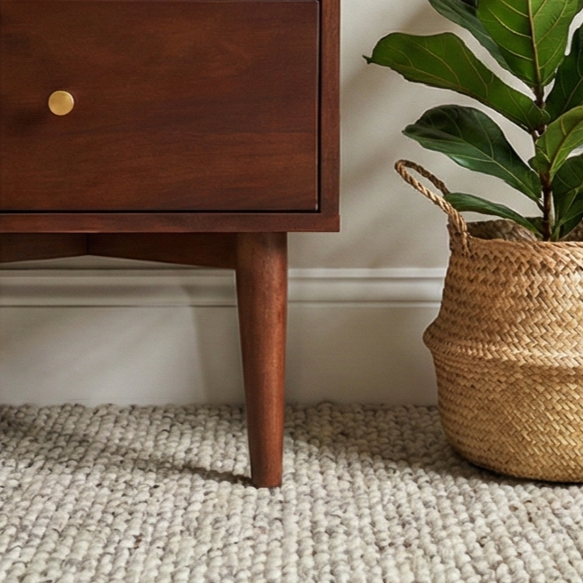 Image of Scandinavian Walnut Oslo Bedside Table