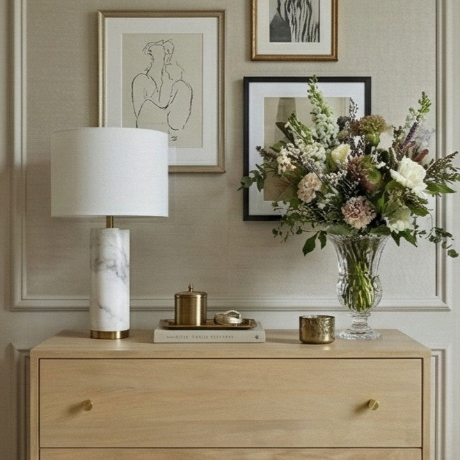 Image of Minimalist Mango Wood Light Oak Oslo Chest of 3 Drawers
