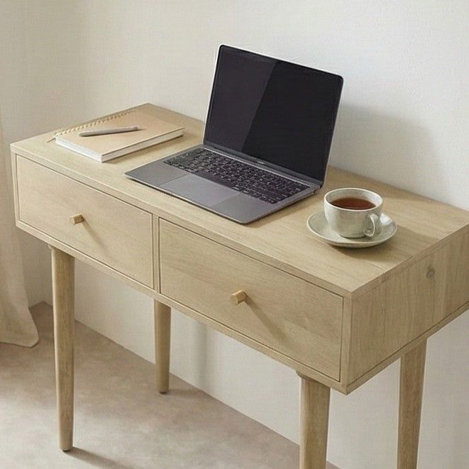 Image of Minimalist Mango Oslo Console, Dressing Table, and Desk