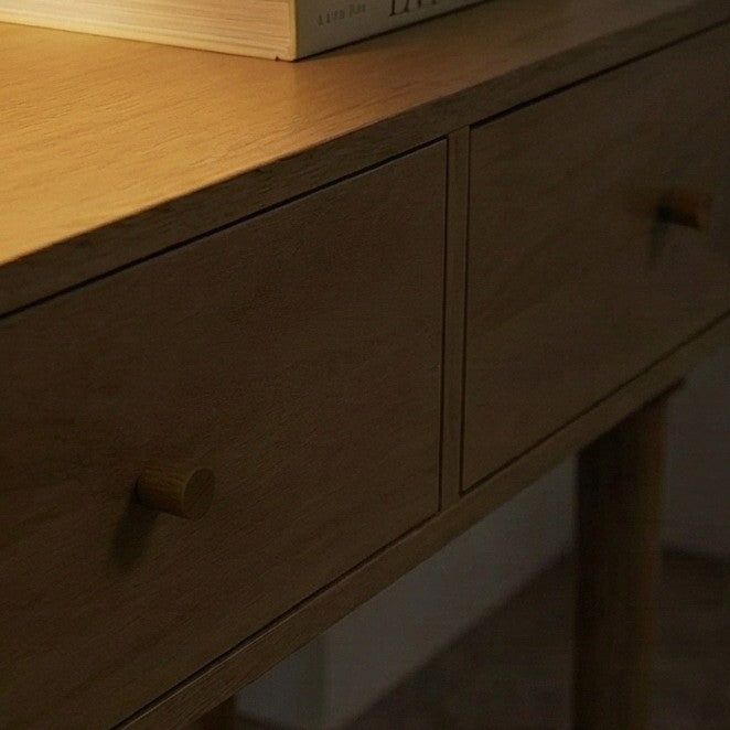 Image of Minimalist Mango Oslo Console, Dressing Table, and Desk