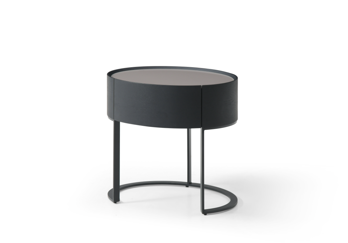 Image of Verge Bedside Table - Grey Wash Oak (SET OF 2)