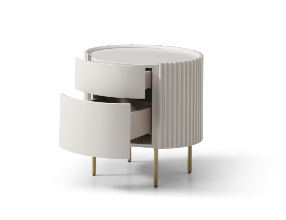 Image of Lantine Bedside - Beige