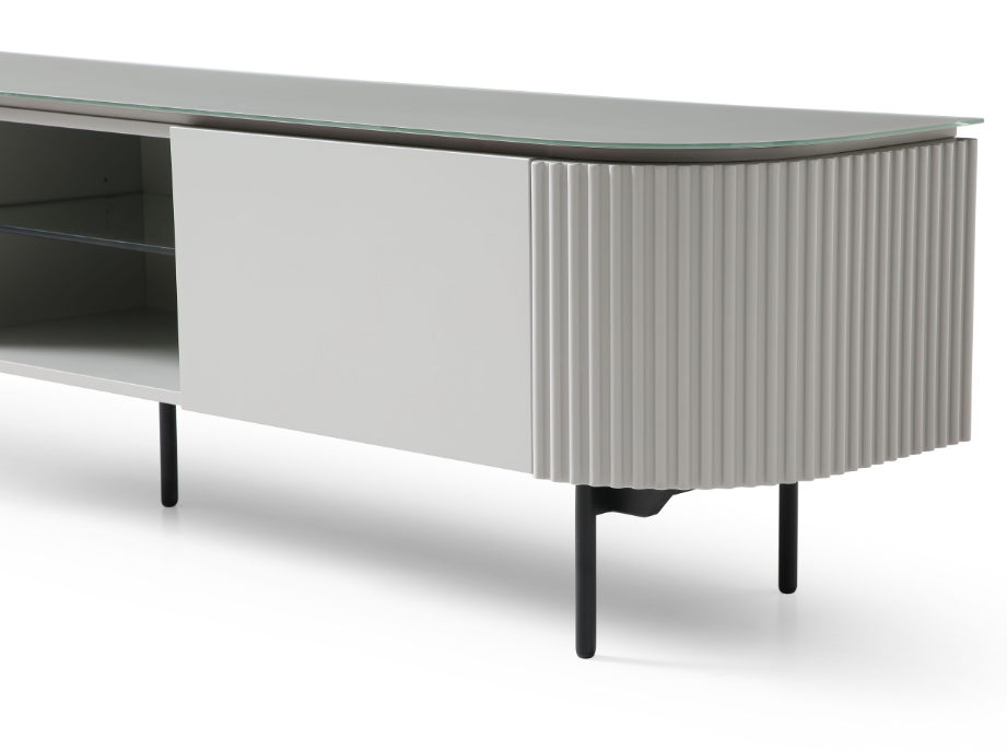 Image of Lantine TV Unit - Matte Light Grey
