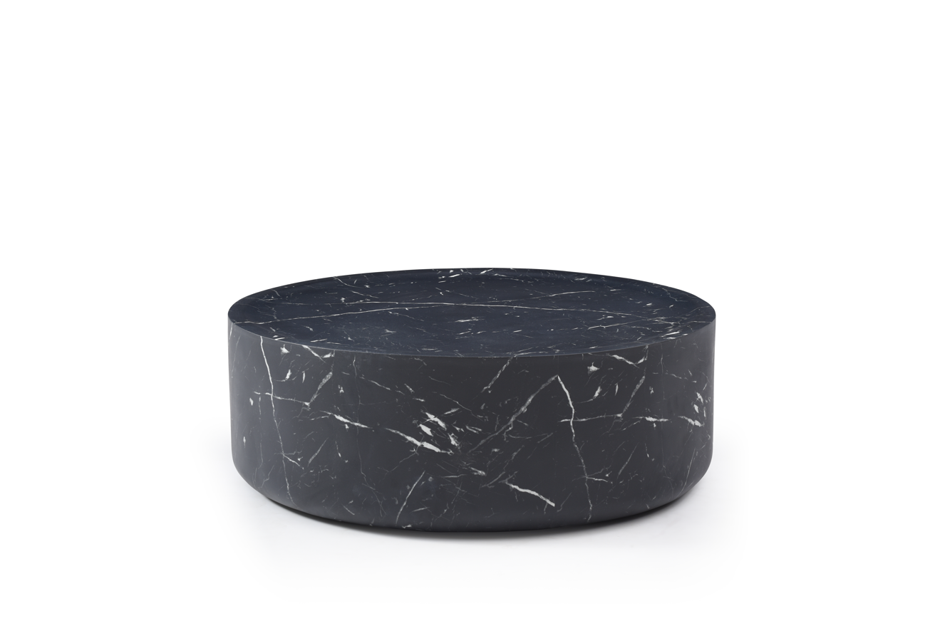 Image of Ciladro Coffee Table - Faux Black Marble - Medium