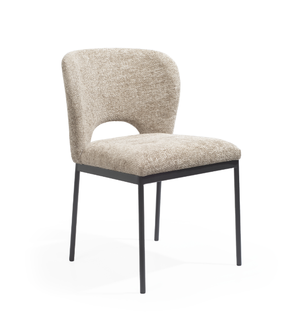 Image of Wolfie Dining Chair - Set of 2 -Taupe