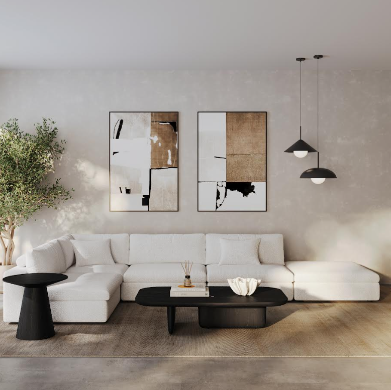 Image of Blank spaces - Set of 2 Wall Art