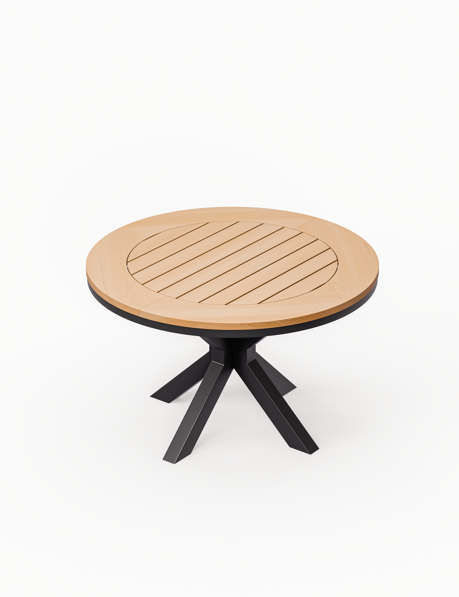 Tuscany 4 Seater Round Dining Set with Eden Night Dining Chairs