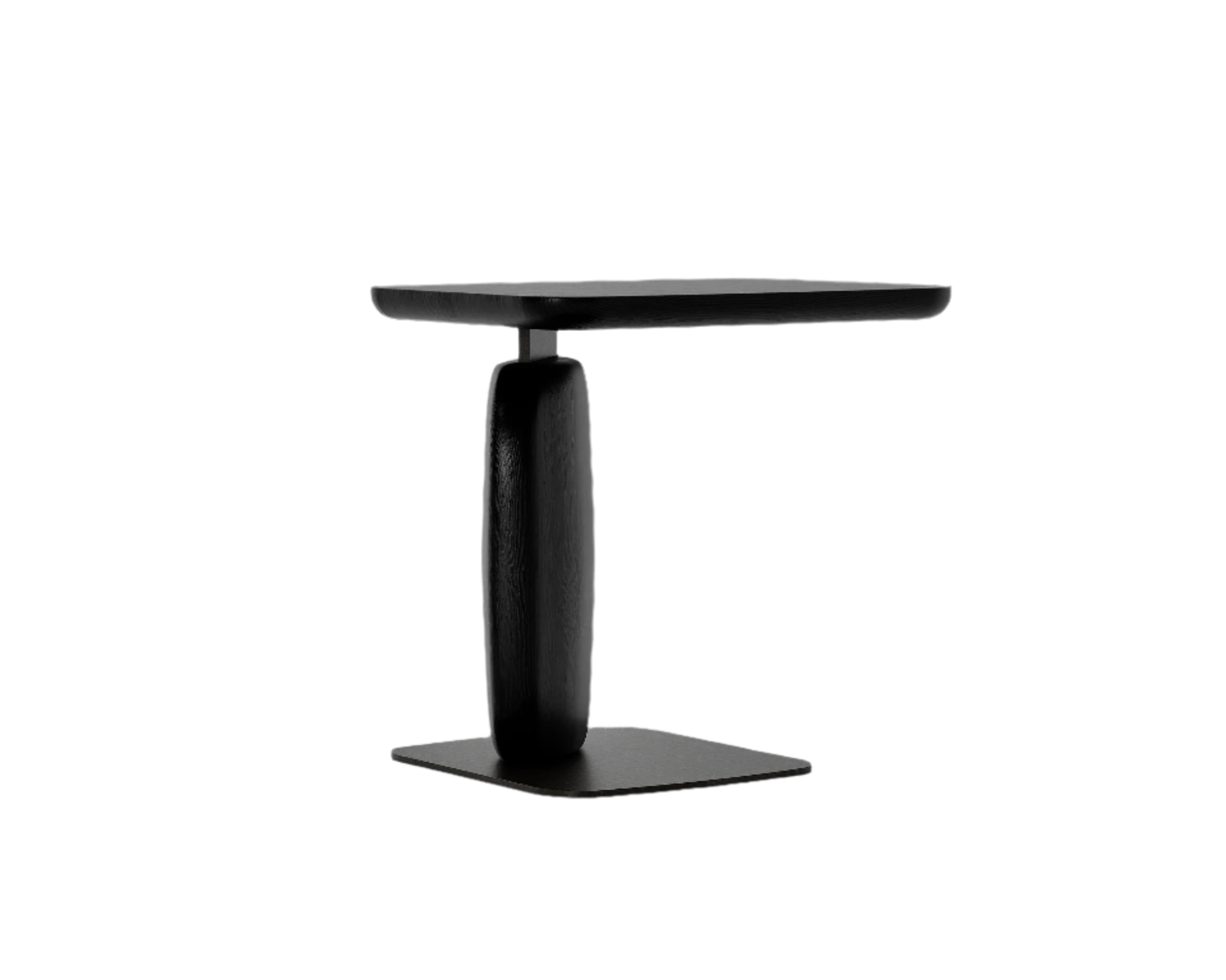 Image of Underline Side Table - Black Oak
