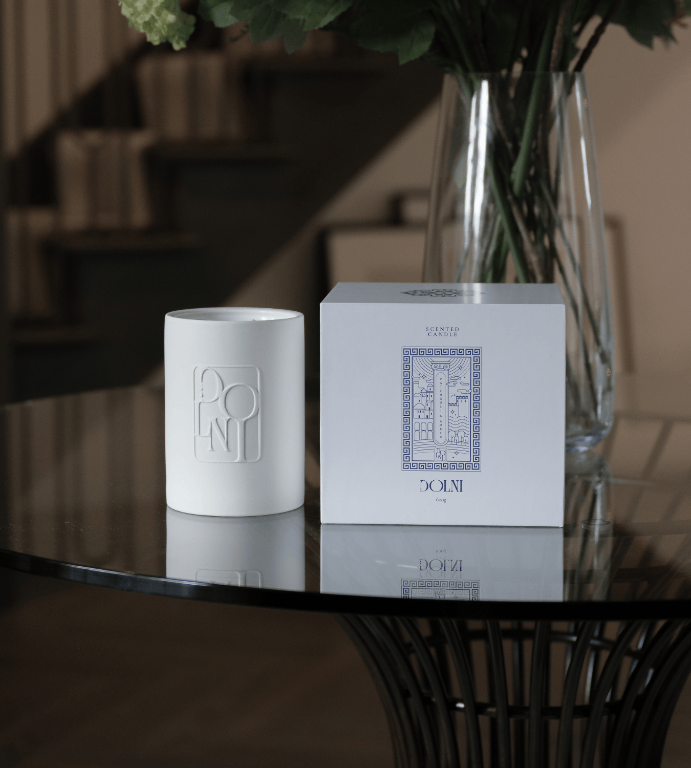 Image of Dolni Large Amber & Patchouli Candle