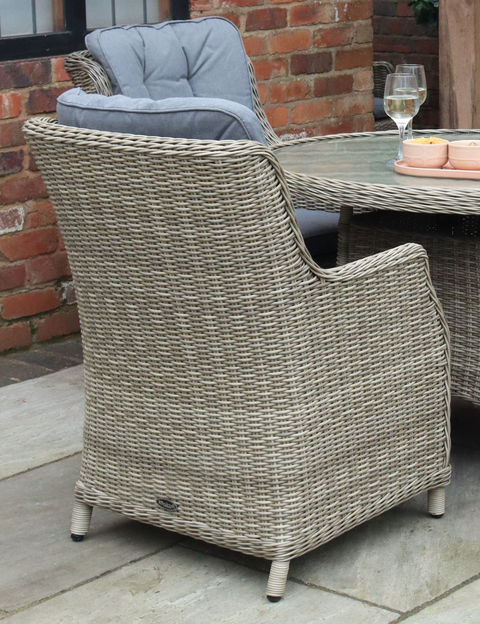 Image of Wentworth 4 Seater Comfort Dining Set