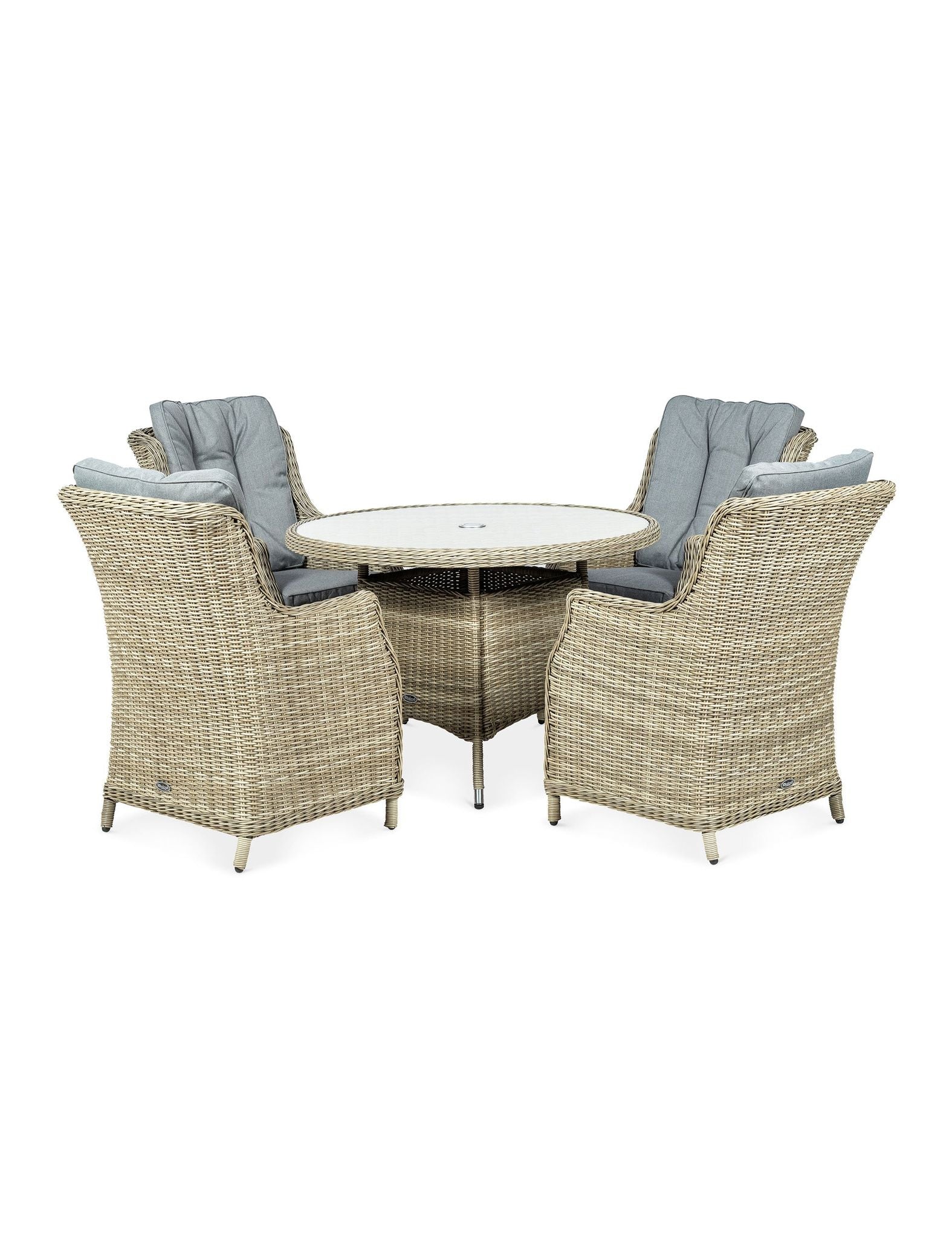 Image of Wentworth 4 Seater Comfort Dining Set