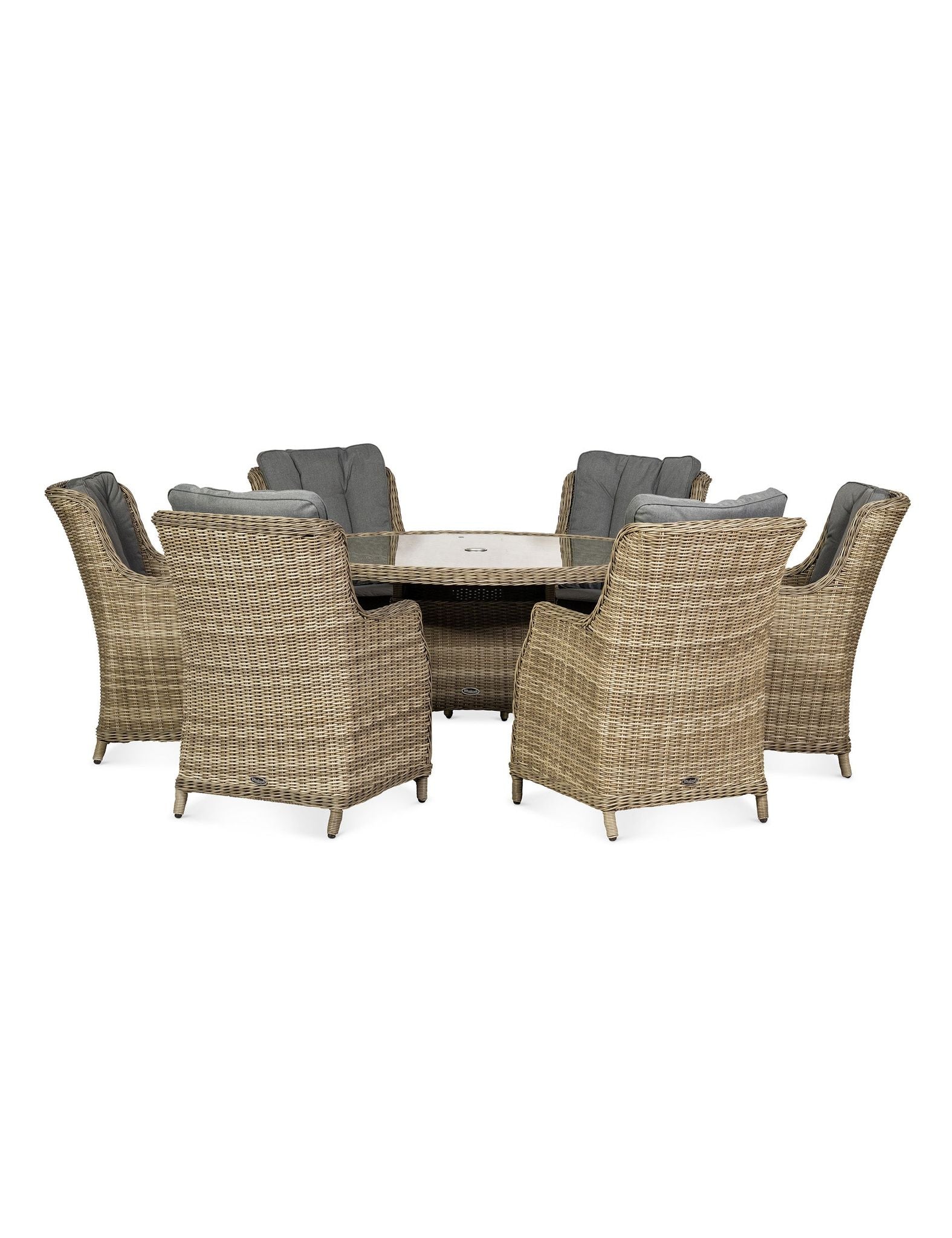 Image of Wentworth 6 Seater Comfort Dining Set