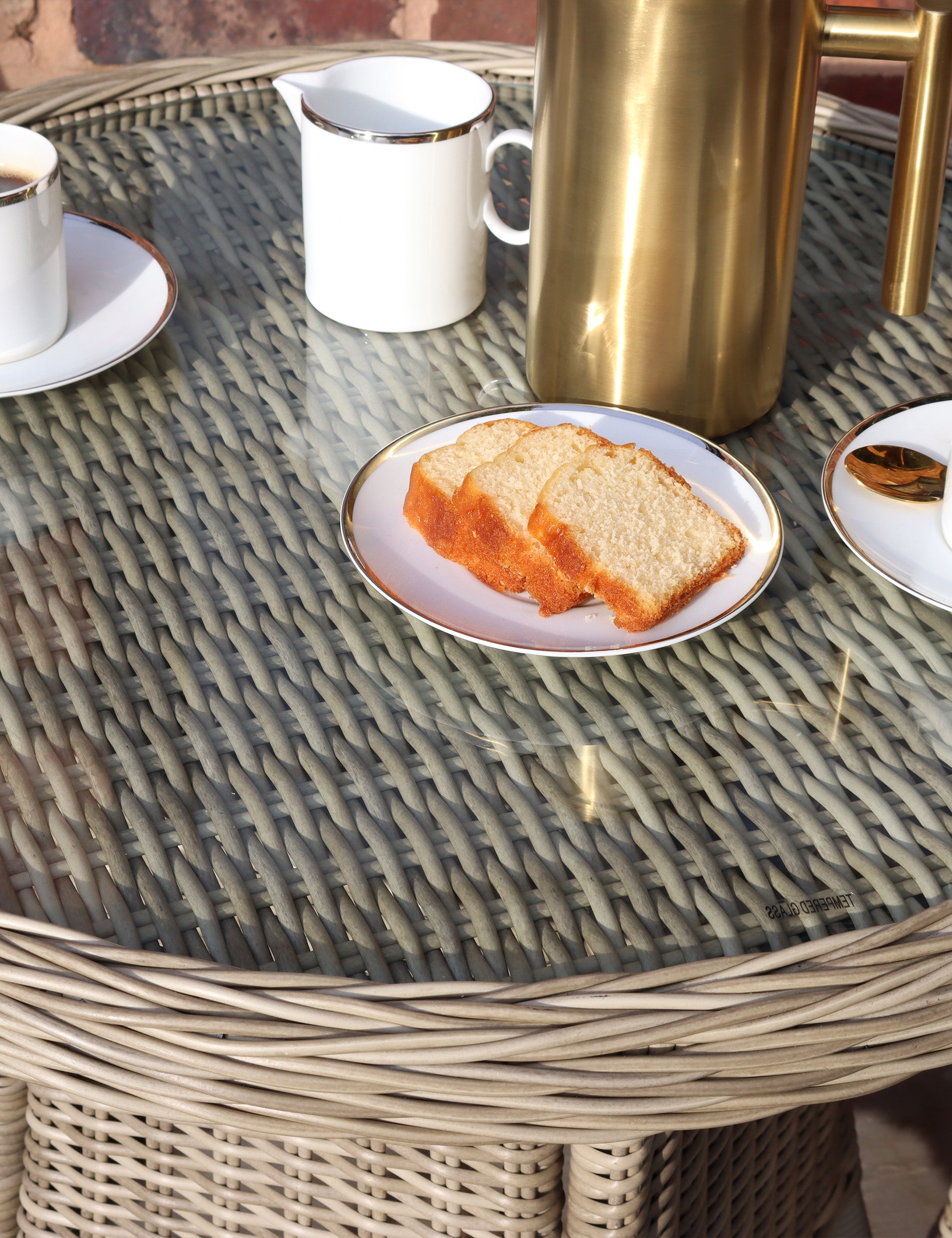 Image of Wentworth 2 Seater Carver Bistro Set