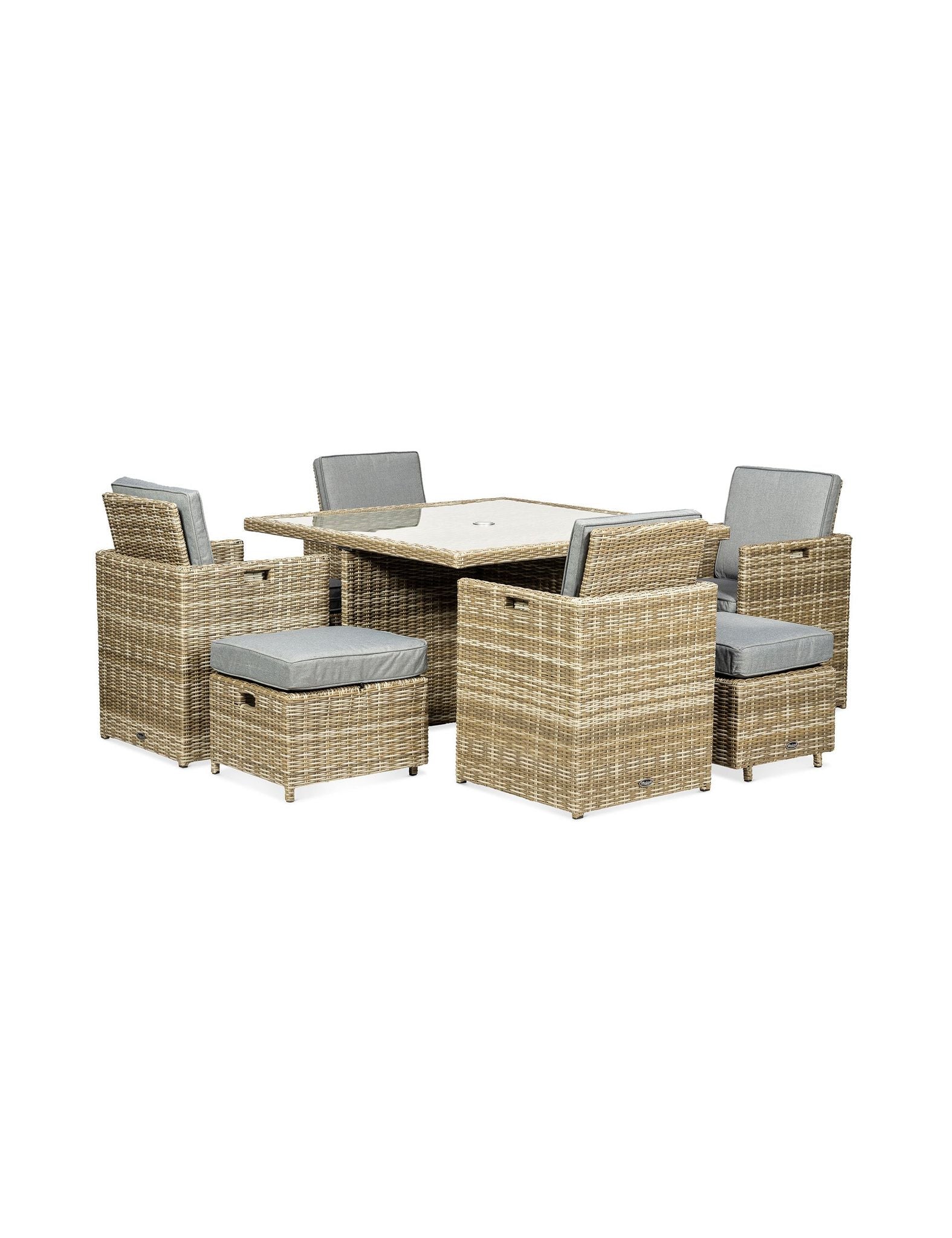 Image of Wentworth 8 Seater Cube Dining Set