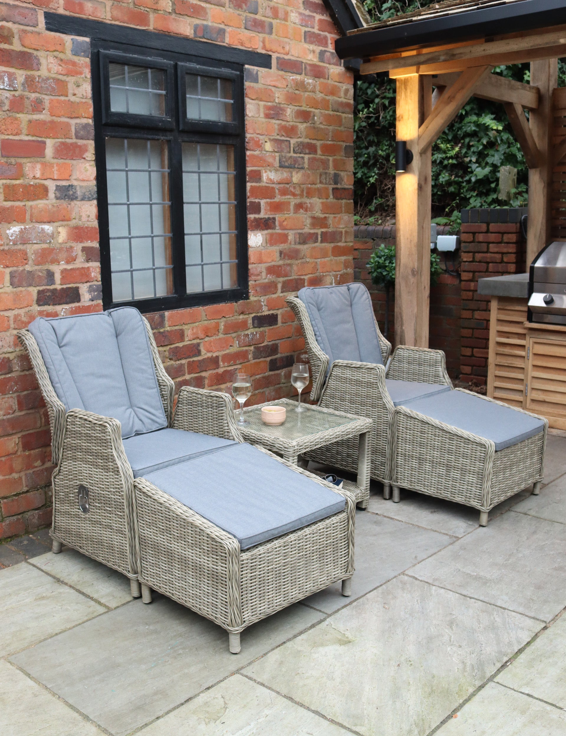 Wentworth 2 Seater Recliner Comfort Set