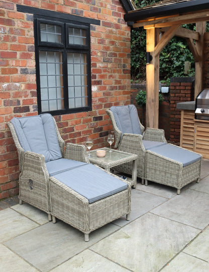 Wentworth 2 Seater Recliner Comfort Set