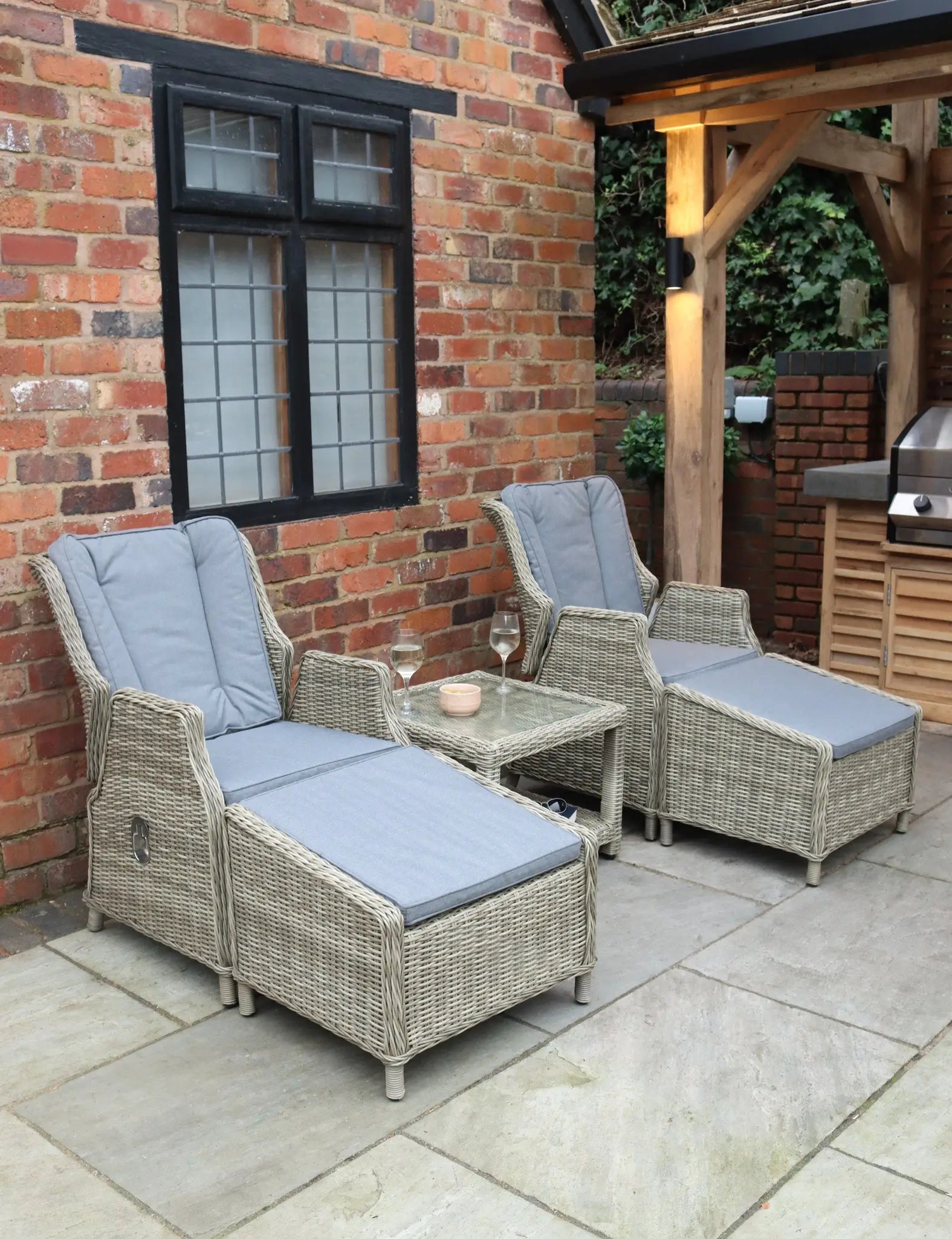 Wentworth 2 Seater Recliner Comfort Set