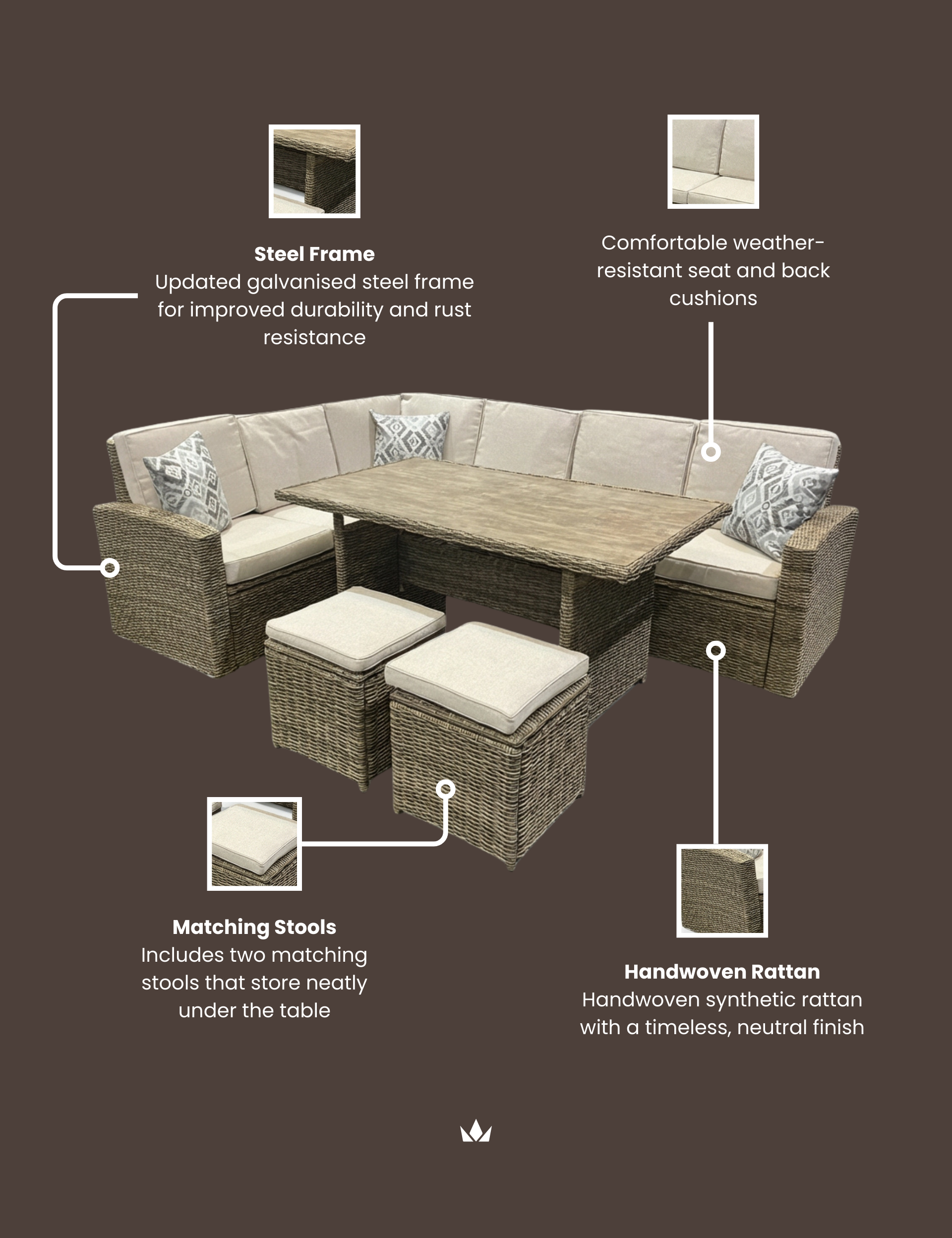 Image of Wentworth Corner Dining set