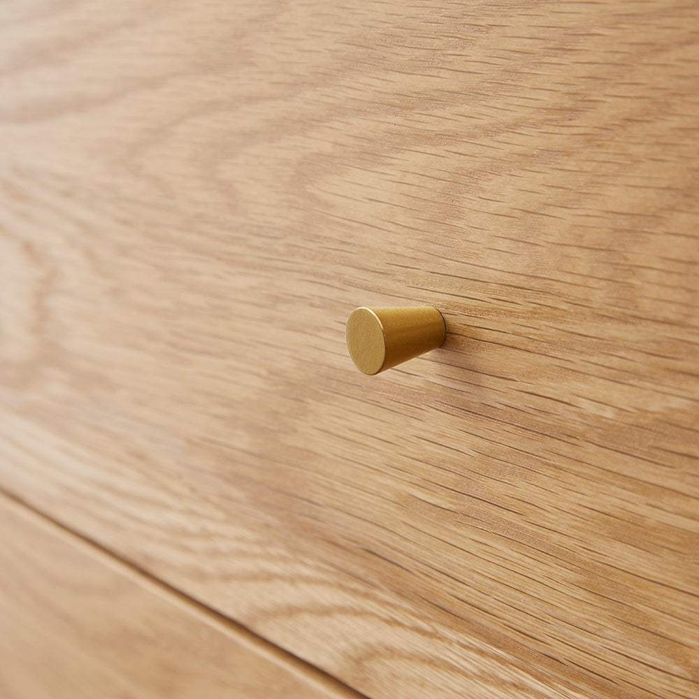 Image of Wright Oak Chest of 3 Drawers