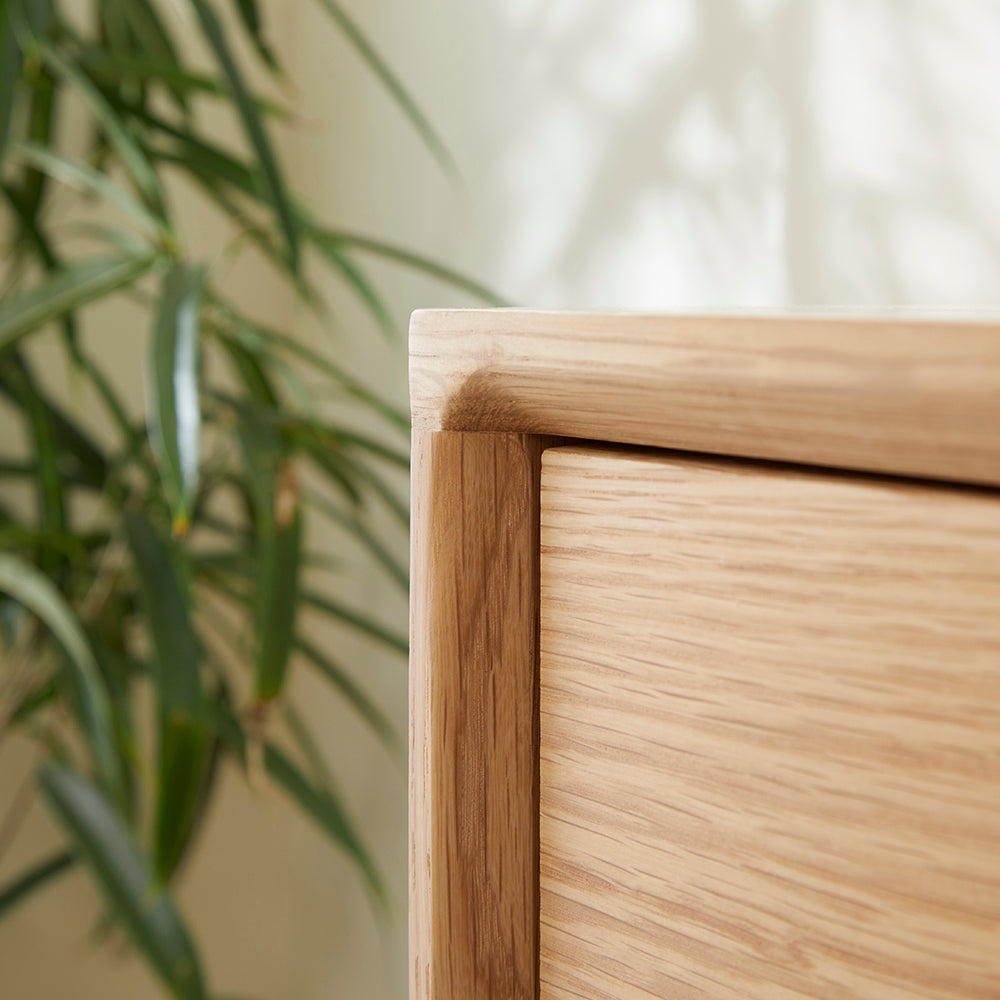 Image of Wright Oak Chest of 3 Drawers