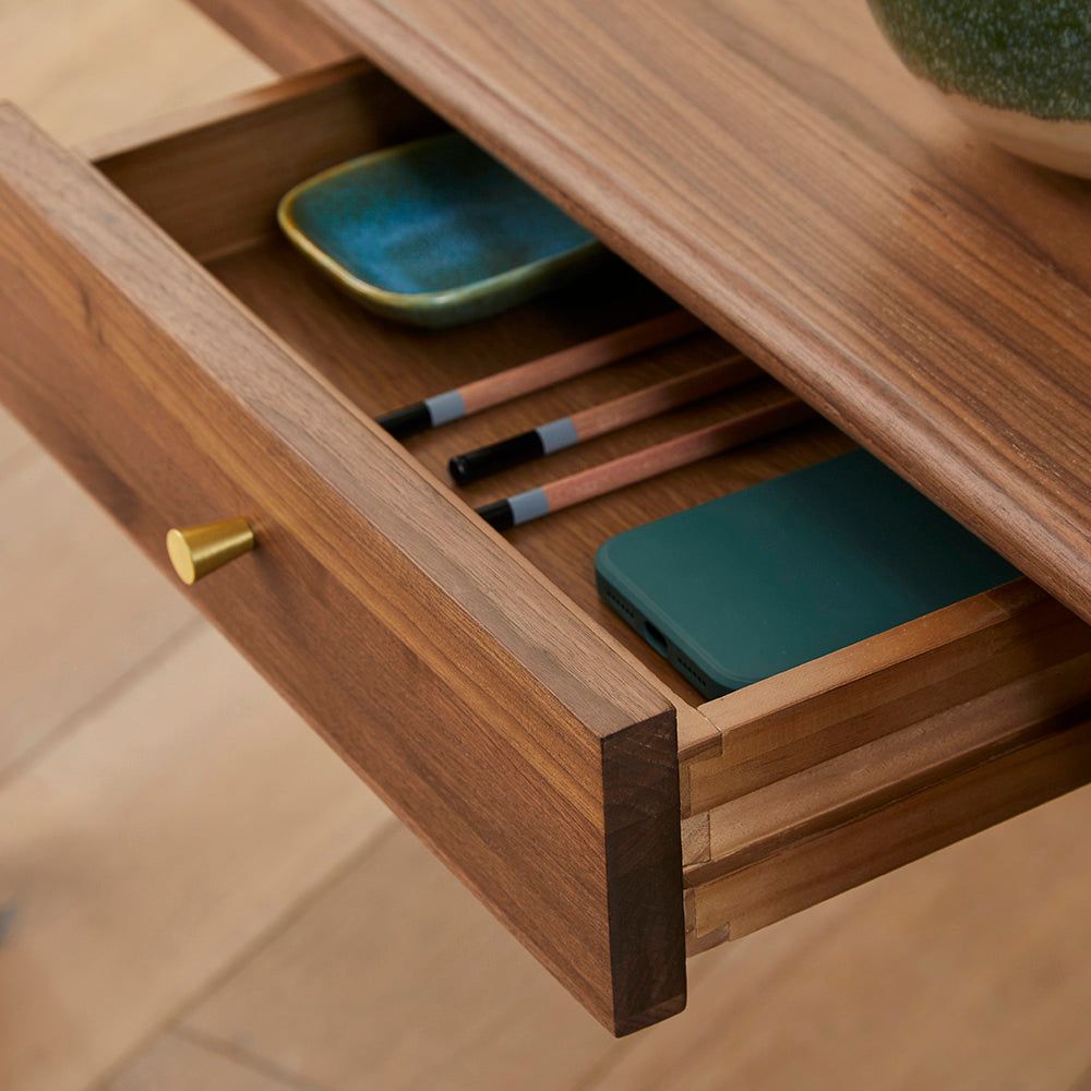 Image of Wright Walnut Desk and Dressing Table